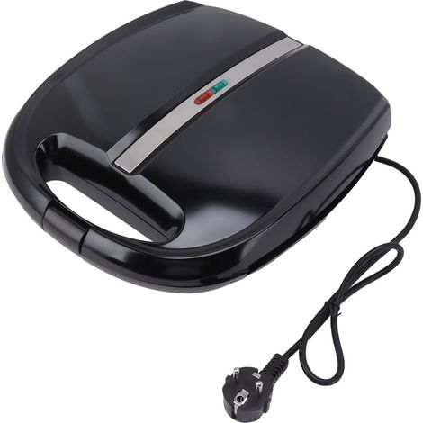 Grill Panini Double Face Anti‑adhésif 1200W Machine à Panini Petit Déjeuner Prise UE 220V (1/5)