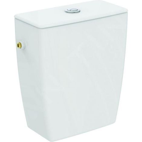Ideal Standard Eurovit - Réservoir de chasse d’eau, remplissage latéral, blanc alpin W327901 (1/4)