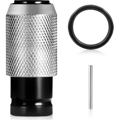Adaptateur pour marteau perforateur à dégagement rapide - Adaptateur pour perceuse à percussion permettant de transformer les perceuses électriques en marteaux perforateurs, compatible avec de nombre (1/5)