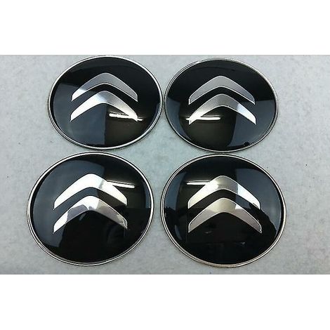 Modified Hub Sticker Hub Center Cover Sticker 65mm Hub Cover - Citroen (four Pack) (1/4)