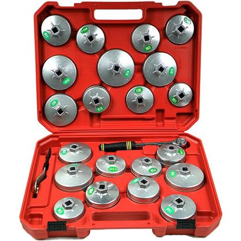 Silver nasadki do filtrów oleju 23szt.