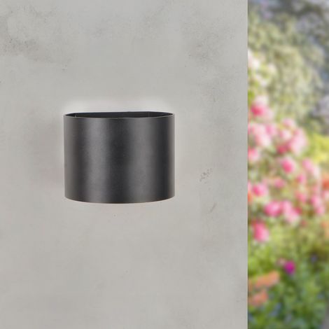 IluminaShop - Aplique de Pared LED Black Round 12W IP54  3000+4000+6000 (1/3)