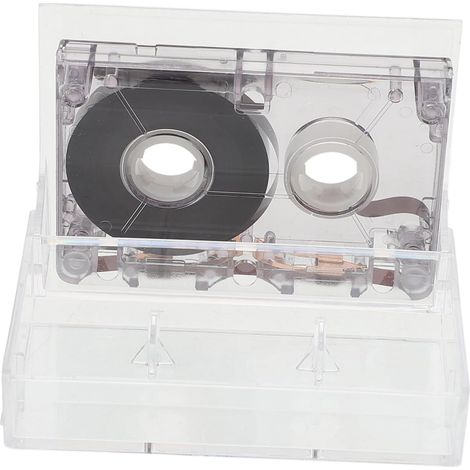 Cassette Audio Vierge 60 Vintage DIY Déco Murale, Mini Format Pratique, Matériau Bande Cassette Lisse, pour Création Personnalisée et Collection Rétro (1/5)