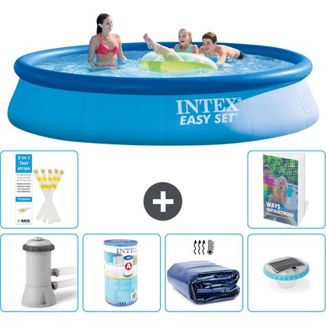 Intex Piscina Easy Set Rotonda - 396x84 cm - 7-pezzi  S275