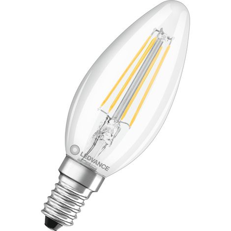 Lampadina LED Filamento E14 4.8W 470 lm C35 Parathom Classic 4058075591219 OSRAM 2700K Bianco Caldo (1/4)