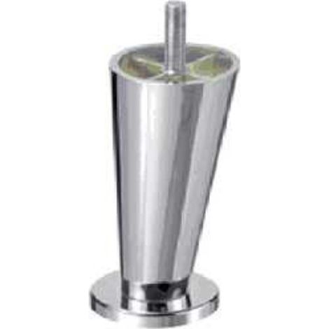 MOBILA - 1 PIEDINO CALICE H 130MM DIAMETRO 60MM CROMO METALLIZATO (1/2)