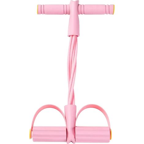 Bandas elásticas de resistencia para yoga, material elástico, equipo para gimnasio en casa, color rosa. (1/2)