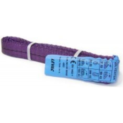 ELINGUE SANGLE SANS FIN 30 MM CMU 1T 2,20M VIOLETTE CDT 55 PCES LEVAC - 4815A220
