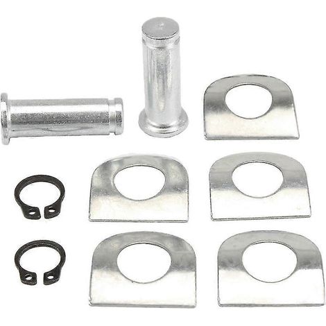 9x Fußrasten-Montagesatz mit Stiften, Motorrad-Fußrasten-Pedalpolstern und Schrauben für Harley Davidson Softail Dyna Sportster 883 1200-- (1/4)