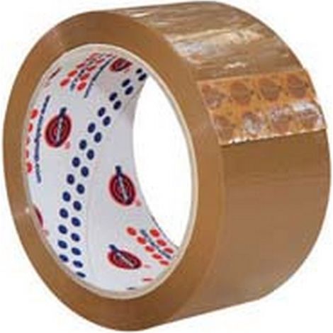36PZ NASTRO IMBALLO PPL AVANA (PP 31) - mm.50h. in rotoli da mt.66