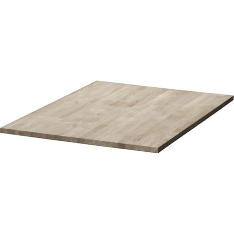 [NEUWERTIG] B-Ware Tischplatte Eiche 180x80cm unbehandelt massiv Holz Tischplatte für Möbelbau (1/2)