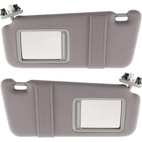 Front-Sonnenblende mit Make-up-Spiegel für Toyota Camry 2007-2011 74310-06770-B0 74320-06800-B0 (1/5)