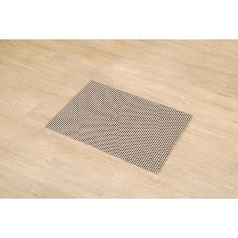 Teppich aus rutschfestem pvc 50x70 cm - taupe - Tendance