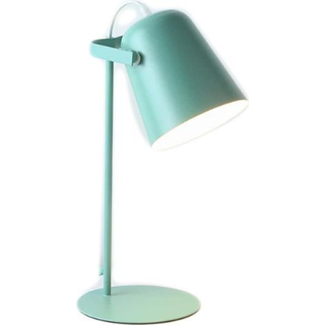 Lampada da tavolo in metallo, lampada da scrivania a LED, lampada da lettura con protezione per gli occhi, lampada da lettura, lampada da scrivania, verde (1/5)