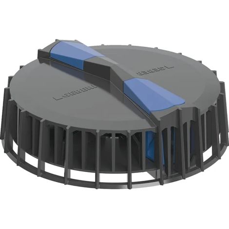 Geberit crapaudine pour naissance d'eaux pluviales Geberit Pluvia avec débit d'évacuation 12 / 25 l/s, 243731001