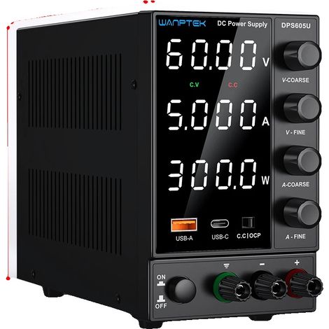 Alimentation électrique DC, 120V 3A, DPS605U 60V 5A (1/2)