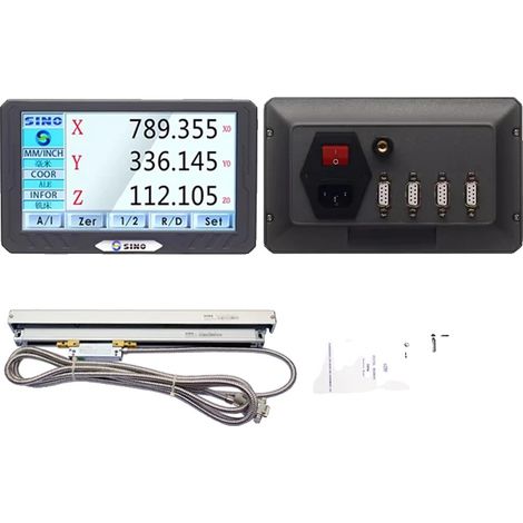 Display digitale, touchscreen, alta precisione, DRO-1PCS KA500 (1/2)