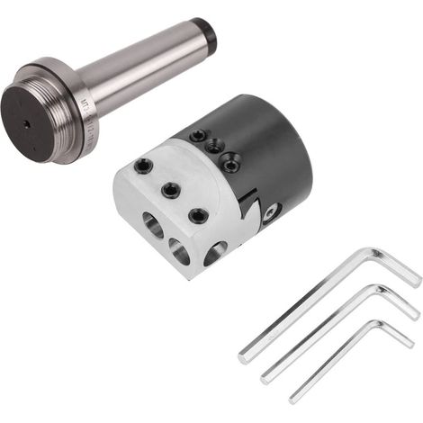 Adaptateur De Fraisage MT3 M12 Mandrin À Pince Conique Morse Tête D Alésage De Tour 2 Pouces Pour Machines Outil (1/5)