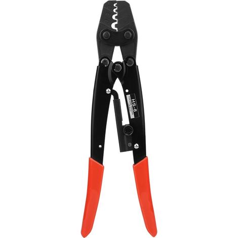 Pince à sertir HS-8 Outil de sertissage Électricien Outil 1.25-8mm² 17-8AWG pour borne nue (1/5)