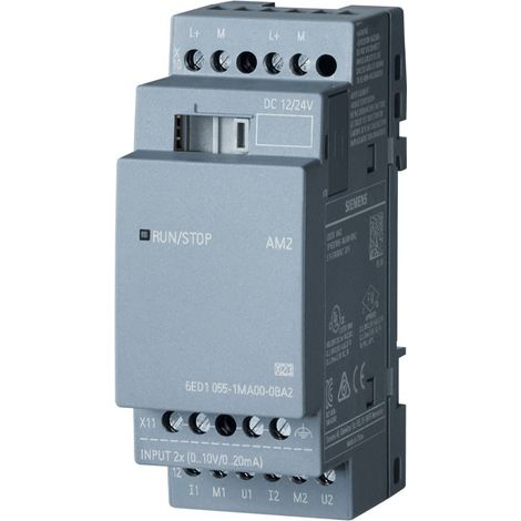 Modulo di espansione Siemens LOGO AM2 12/24VCC 6ED10551MA000BA2 (1/5)