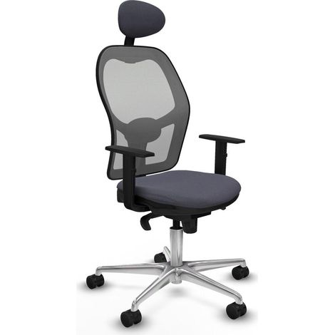 piqueras-y-crespo Ergonomischer Bürostuhl Grau (1/3)