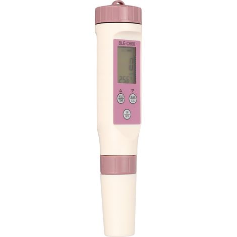 Stylo de détection de la qualité de l'eau intelligent 7 en 1 avec sonde haute sensibilité, Bluetooth, pH, TDS, EC, ORP, SG et thermomètre. (1/5)