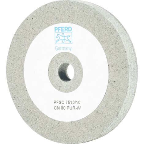 PFERD TOOLS Poliflex Scheibe SC Ø 75x10mm Bohrung-Ø 10mm Bindung PUR Weich SIC80 5 Stk (1/4)