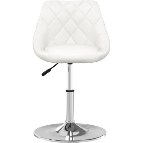 Maison Exclusive - Barhocker Weiß Kunstleder