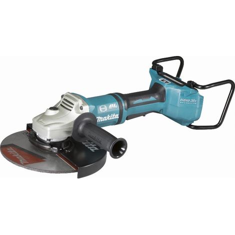 Smerigliatrice Ø 230 mm 36 V =&gt 2 x 18 V Li-Ion MAKITA - Senza batteria o caricatore - DGA901ZU