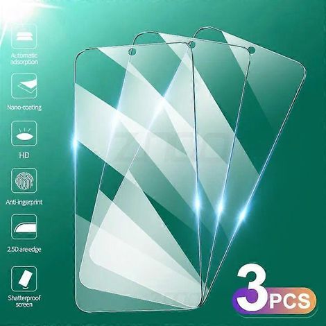 Lot de 3 protections d'écran en verre trempé pour Xiaomi Redmi Note 10S (1/5)