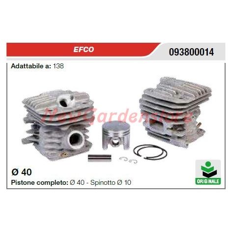 Cilindro pistone segmenti EFCO motosega 138 093800014