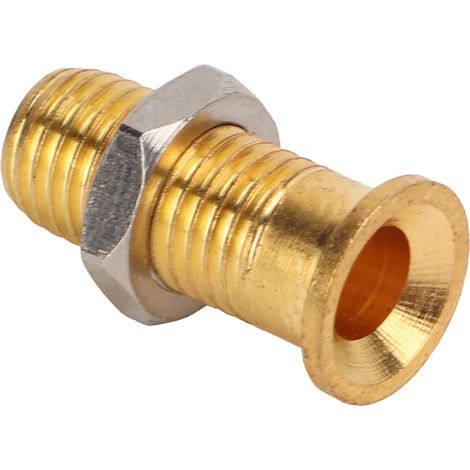 Lot de 20 fiches bananes femelles en cuivre plaqué or 21,140 4 mm avec écrou hexagonal M6 pour test électrique (1/5)