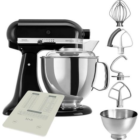 KitchenAid Artisan Mixer 175 Onyx Black with FREE Gift