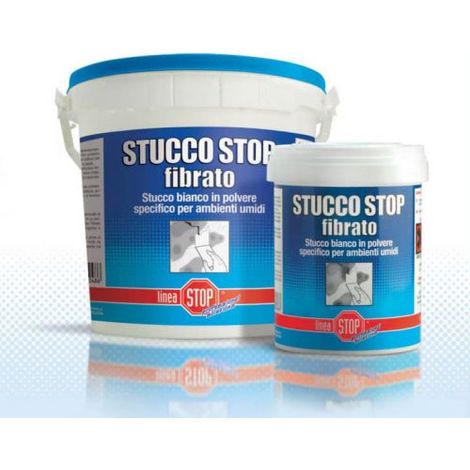 Stucco Stop Fibrato - Kg.1 in barattolo