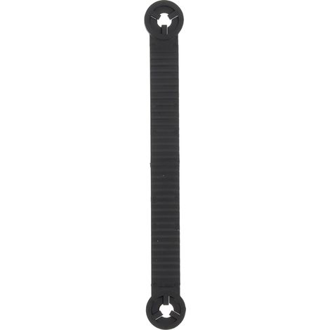 Lanière Plastique 100 mm à Attacher sur Goujon/Vis - Diamètre max. 5 à 6 mm - Fixation Rapide sur Tige Filetée - Maintien de Câbles et Faisceaux Automobiles (1/3)