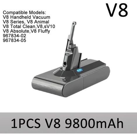 Nuevas baterías recargables para aspiradoras Dyson V6, V7, V8 Series SV07 DC62 DC58 DC31 Absolute Fluffy Animal Pro