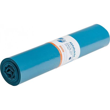 Sacco della spazzatura 120 l blu LDPE principiante