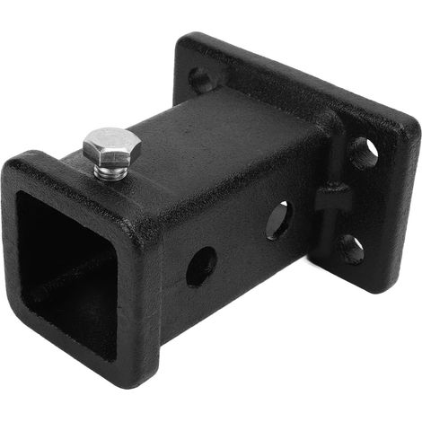 Tubo receptor atornillable, receptor de enganche, accesorios para remolque, adaptador universal de 2 pulgadas para enganche de remolque atornillable para camionetas.