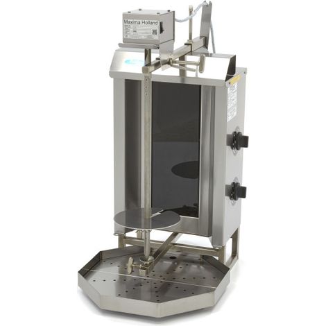 Machine à kebab - 2 brûleurs - 20 kg de viande - Électrique - Maxima (1/5)