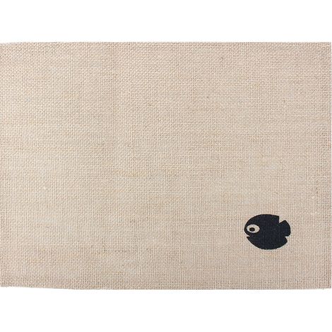 Set de table en lin imperméable et résistant à la chaleur pour tasses, bols et casseroles, épais et antidérapant (1/5)