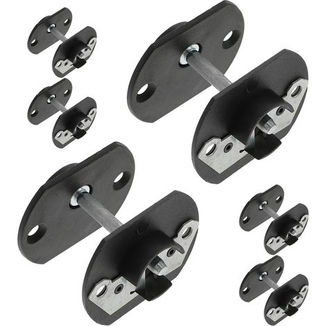 Healeved Lot de 6 goupilles connexion pour canapés, en PE et fer avec surface résistante aux