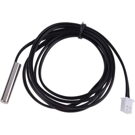Sonde de température 1M haute précision NTC 10K / B3435 résistant à l'eau sonde de température de câble de thermistance