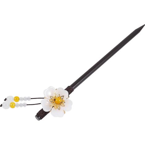 Accessoire de coiffure rétro compatible avec les accessoires de coiffure, décoration en bois. (1/5)