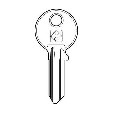 CHIAVE ACCIAIO PER CILINDRO CS204 - CISA Q.TA 10