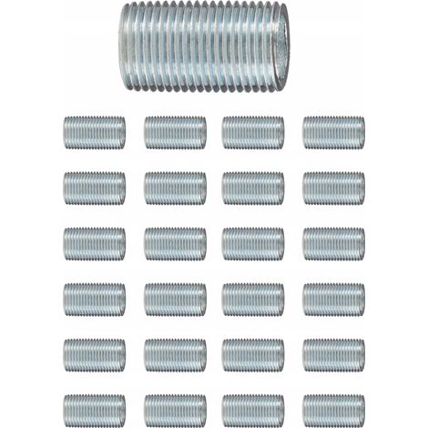 BOQUILLA ROSCADA PARA TUBO M10 X 25 MM JUEGO DE 25 - PARA LÁMPARAS E ILUMINACIÓN
