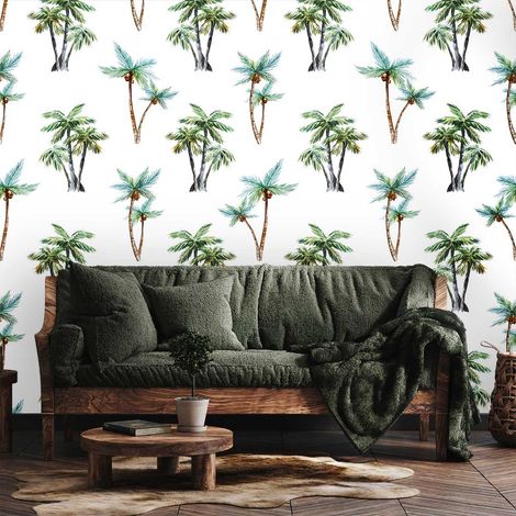 Papier peint jungle coconut papier peint (1/5)