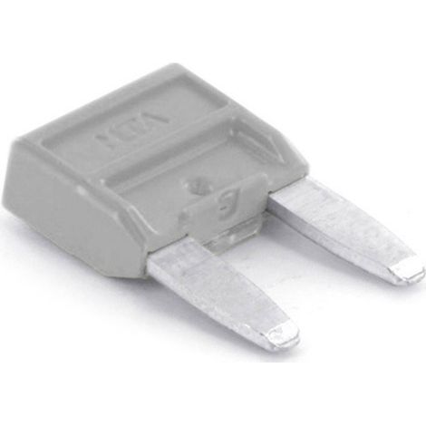 TRU COMPONENTS  8551176 Kfz Mini Flachsicherung 2 A Grau 1 St.