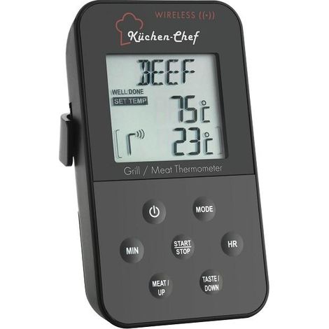 TFA Dostmann 14.1504 termómetro de cocina digital negro