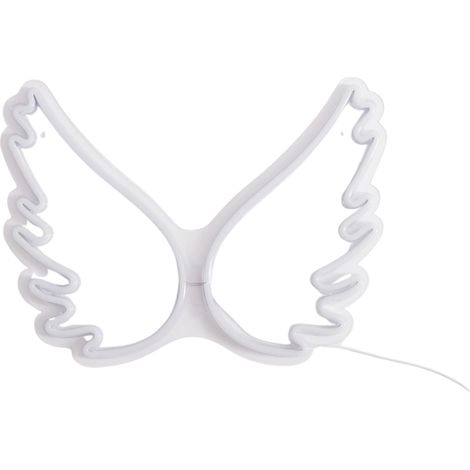 Applique neon ali blu LED 5W con interruttore USB Zuma Line (1/5)