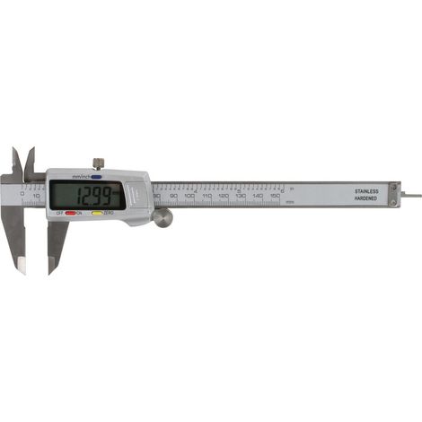 Silverline 380244 Calibro Ventesimale Digitale, Professionale, 150 mm (1/2)